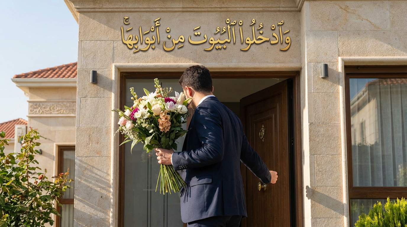 وادخلوا البيوت من أبوابها 