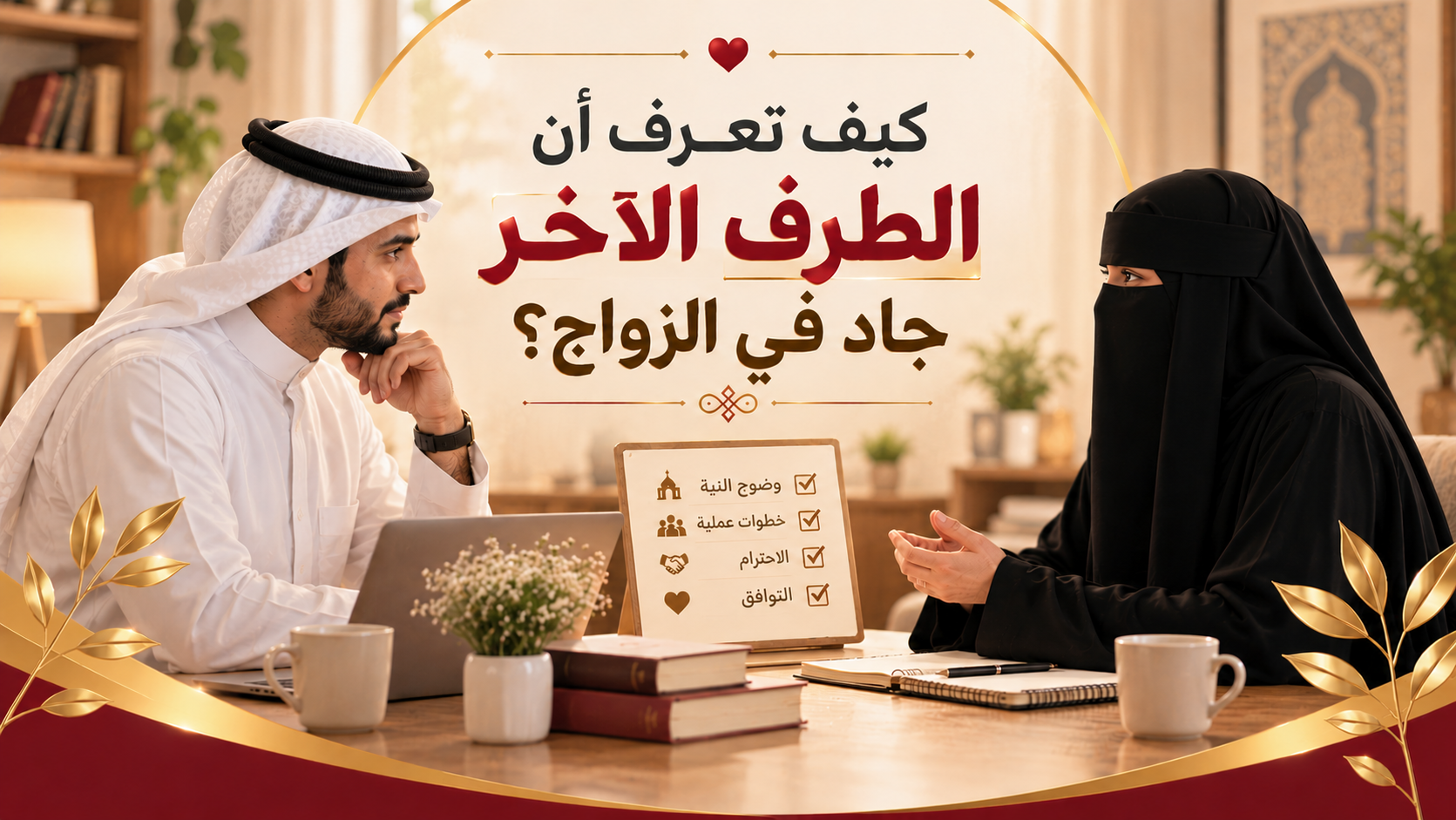 كيف تعرف أن الطرف الآخر جاد في الزواج؟